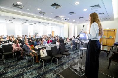Full conference room